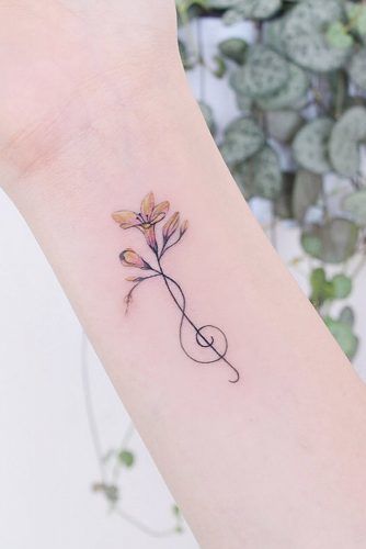 Cute And Small Wrist Tattoos With Meaning