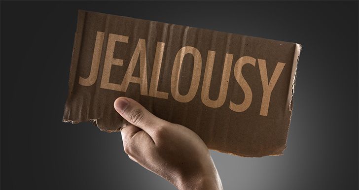 Relationship arguments about jealousy or envy